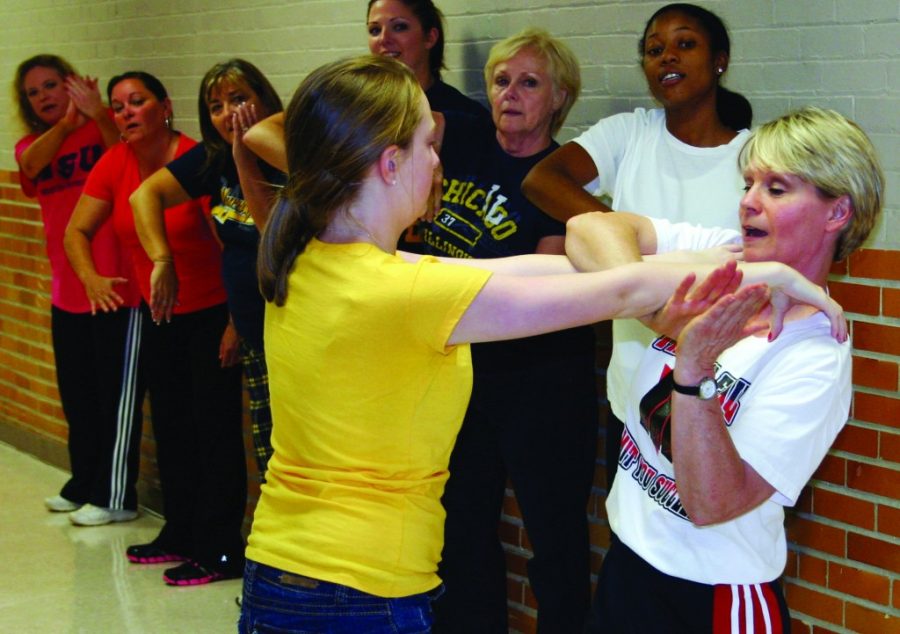 Womens basic self-defense class begins