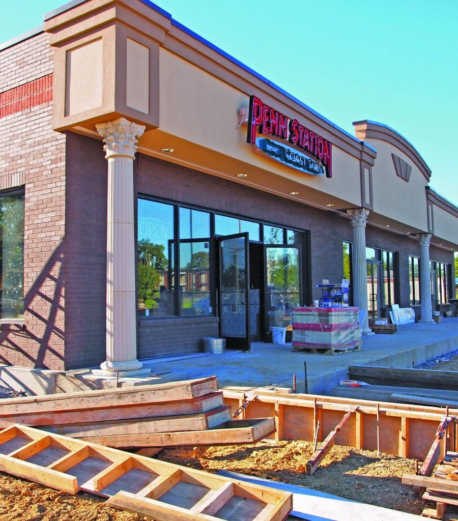 Construction for a new Penn Station in Murray is just one of several projects underway this year. || Brian Barrow/The News