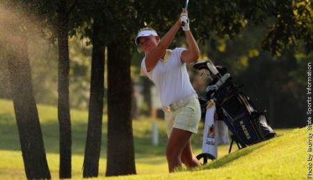 Alexandra Lennartsson enters Tuesdays final round two shots behind the leaders. || Photo courtesy of Sports Information