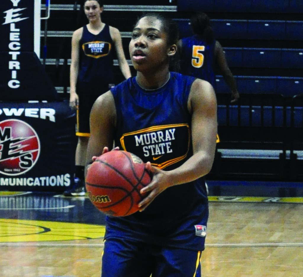 Erica Sisk, a newcomer from Oxford, Miss., played for the Oxford High School Chargers. She helped lead the team to three state championships including an undefeated 2012 season and state championship. || Michelle Grimaud/The News