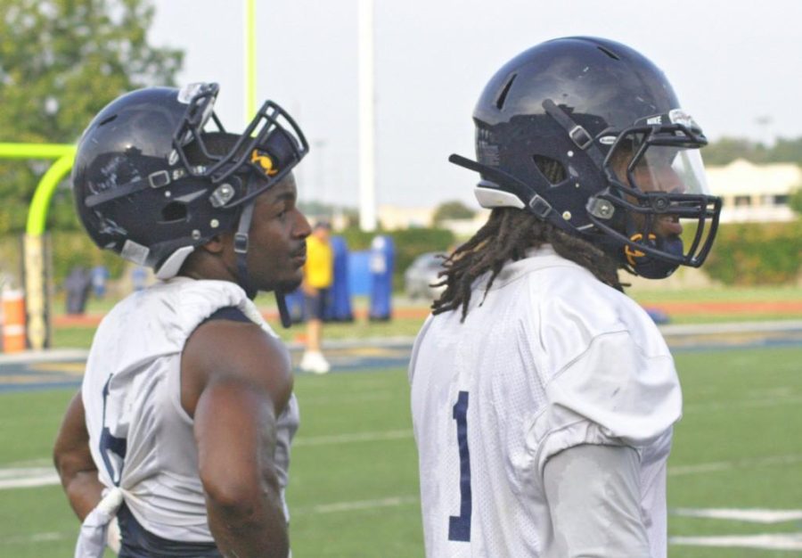 Ryan Richardson/The News
Seniors Jaamal Berry and Duane Brady will carry the Racers’ offense from the backfield.