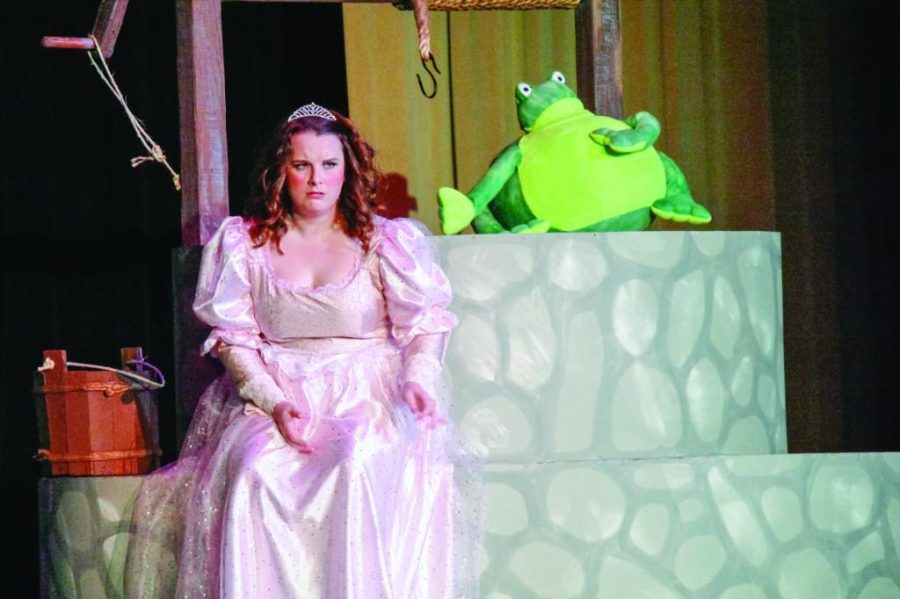 Taylor McStoots/The News
“The Frog Prince” is presented by the theater department.