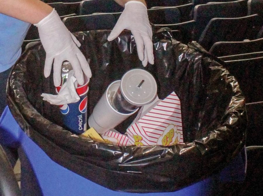 GET TRASHED - Students, clean-up crews clear trash from sports facilities