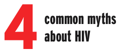 4 common myths about HIV