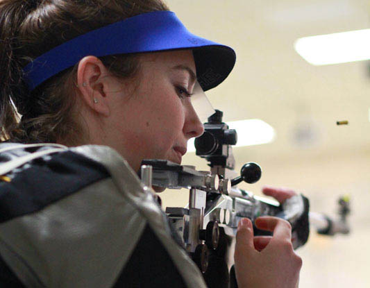 Emme shoots at NCAAs