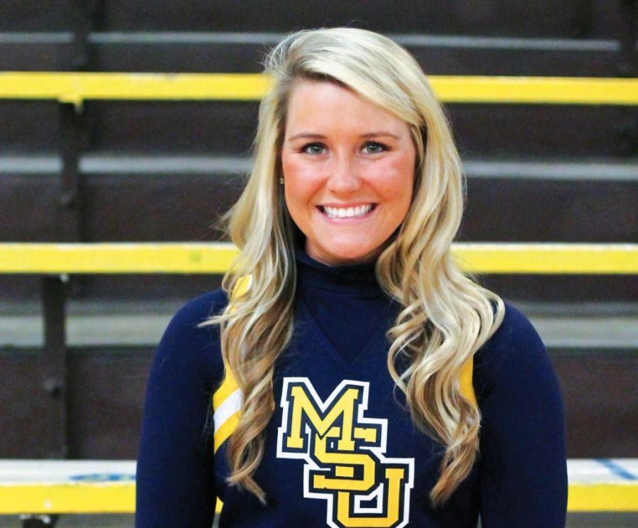 Cheer captain nears end of career at Murray State