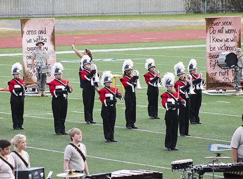 Jenny Rohl/The News
High school bands from across Kentucky compete in Festival of Champions Saturday.