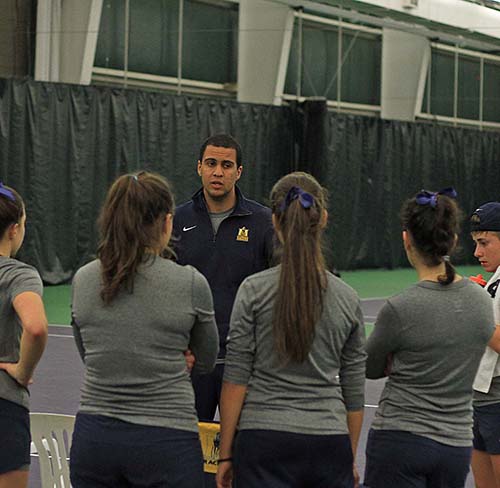 Photo Courtesy of Murray State Athletics/The News
Head Coach Jorge Caetano coaching at the match against Lipscomb University.