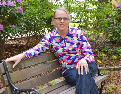 Hannah Fowl/The News
Jody Cofer Randall, director of LGBT Programming, began her journey from male to female about a year and a half ago. 