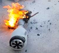 Photo courtesy of nbcnews.com
The dangers of hoverboards have become apparent after several explosive incidents.