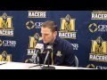 Racer Basketball Mens Press Conference - February 15, 2016