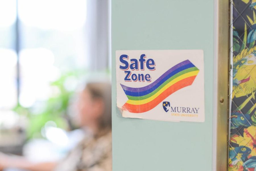 LGBT ally support visible in the classroom