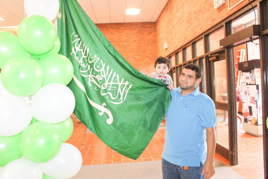 Saudi students share national day celebrations