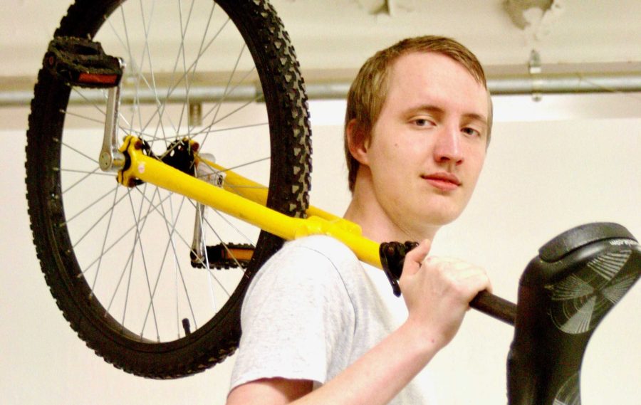 Unicycling around Murray States campus: A look into the life of the unicycle guy