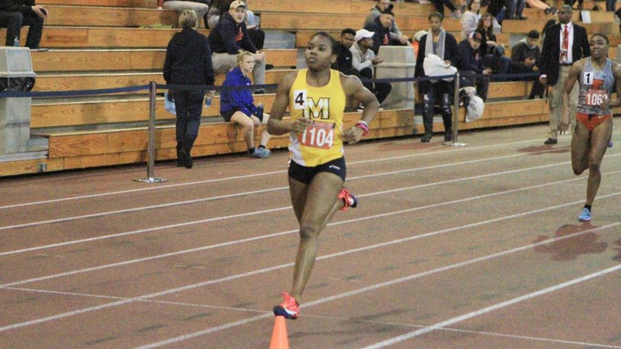McSwain competes in her event. (Photo by Racer Athletics)