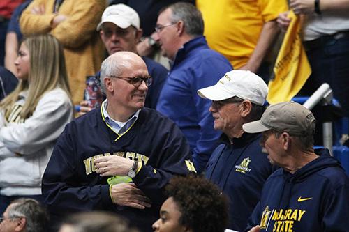  President Bob Jackson said the Racers have helped the University gain publicity and enhance recruitment efforts. (Gage Johnson/The News)