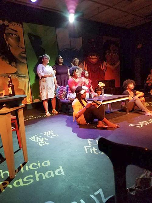 “For Colored Girls” was directed by Victoria Martin, student director. (Photo courtesy Victoria Martin)