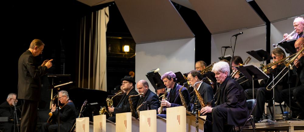 Alumni jazz band gathers for reunion concert on campus