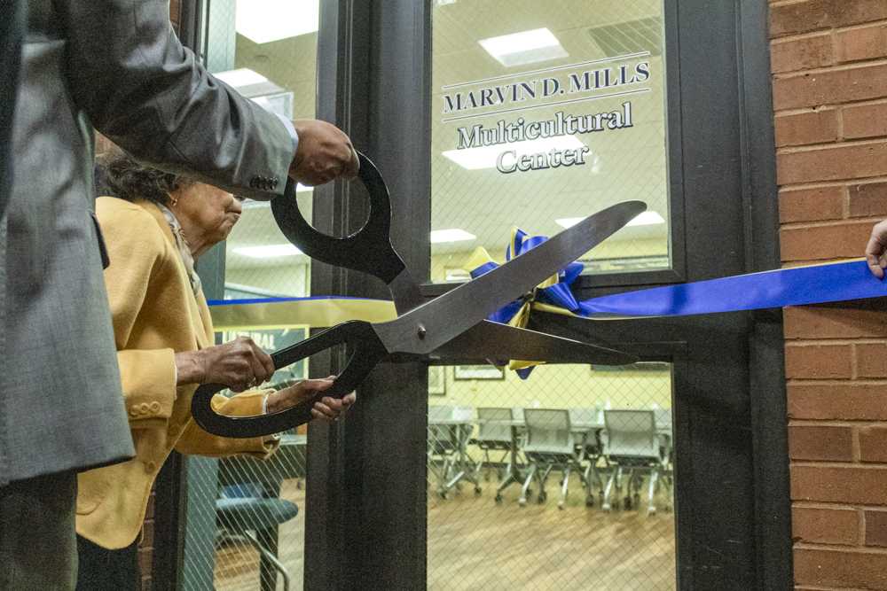 Multicultural center rededicated to Mills