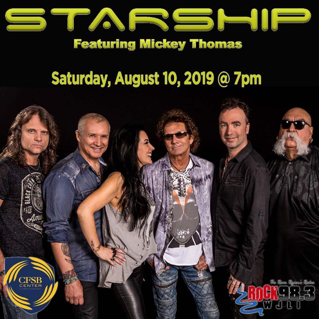 Starship concert for Aug. 10 at the CFSB Center has been canceled. (Photo courtesy of Murray State University)