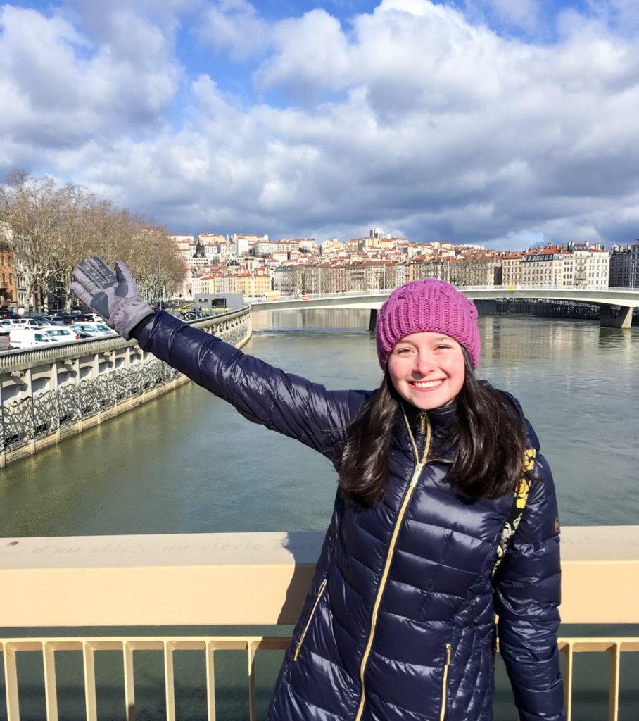 Samantha Reattoir will earn a degree from Emlyon Business School in Ecully, France, which she considers to be her biggest accomplishment.  (Photo courtesy of Samantha Reattoir)
