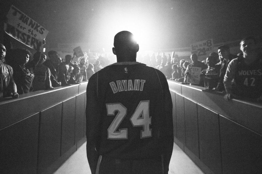 Kobe Bryant walks through a tunnel to the locker room in a game against the Minnesota Timberwolves. (Photo courtesy of @TopDawgEnt/Twitter)