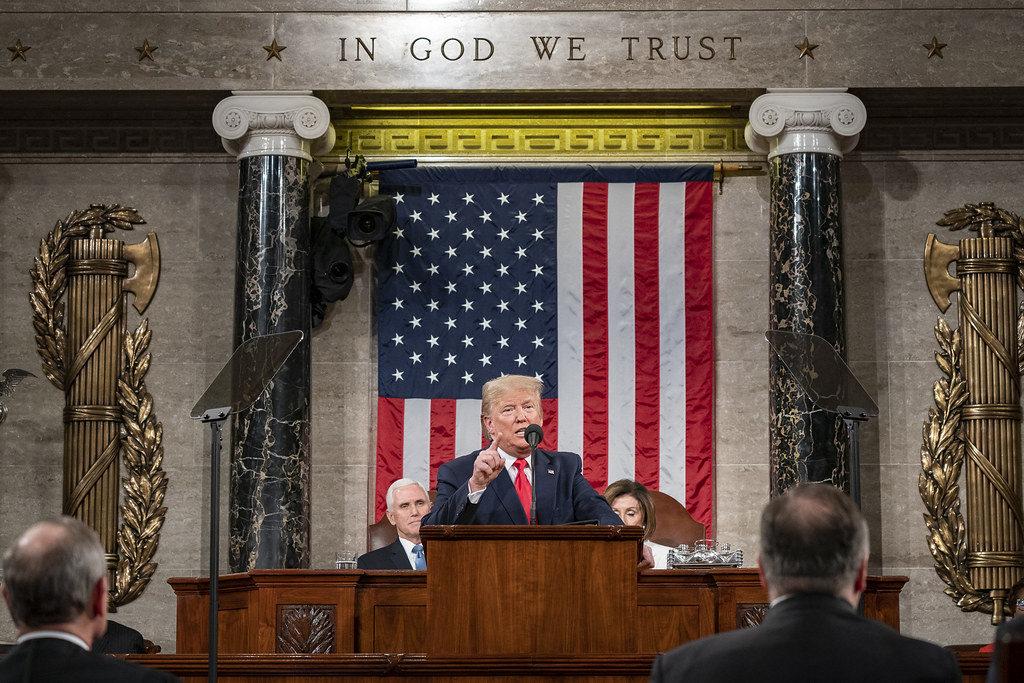 President Donald J. Trump delivered his State of the Union address on Feb. 4. (Photo courtesy of Flickr)