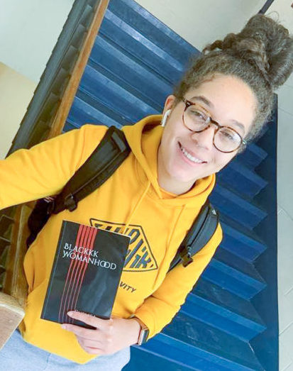 Student Chelsea Carter self-published her poetry collection “Blackkk Womanhood” (Photo courtesy of Chelsea Carter)