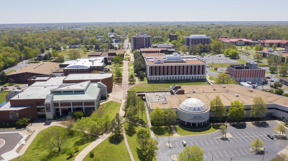 The most recent release regarding the Racer Restart Initiative details promising information for the fall 2020 semester. (Photo courtesy of Murray State University)