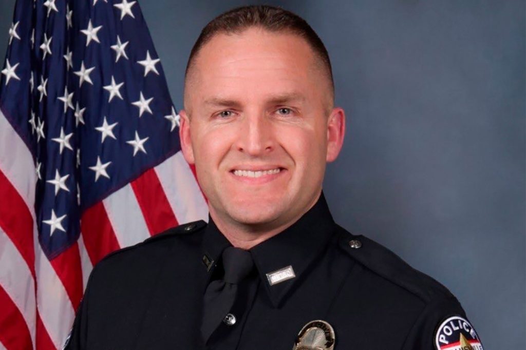 Former Louisville Metro Police Detective Brett Hankinson was charged on three counts of first-degree wanton endangerment for his involvement in the shooting of Breonna Taylor. (Photo courtesy of the Louisville Metro Police Department)