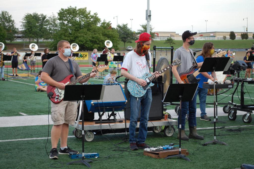 The Racer Band will have one performance this semester in October. (Paige Bold/The News)