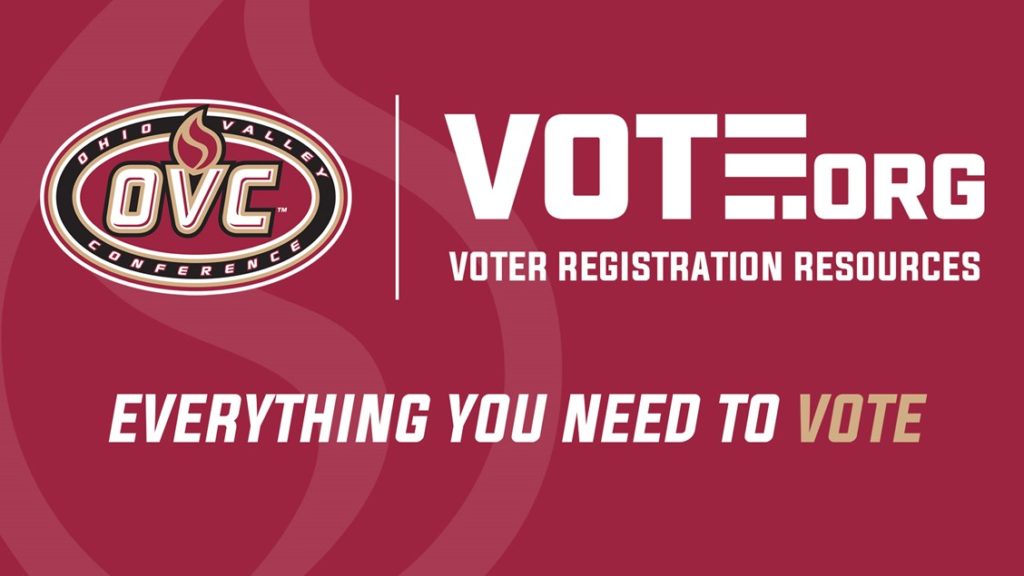 The OVC is one of many conferences across the country to encourage its student athletes to vote. (Photo courtesy of the OVC)
