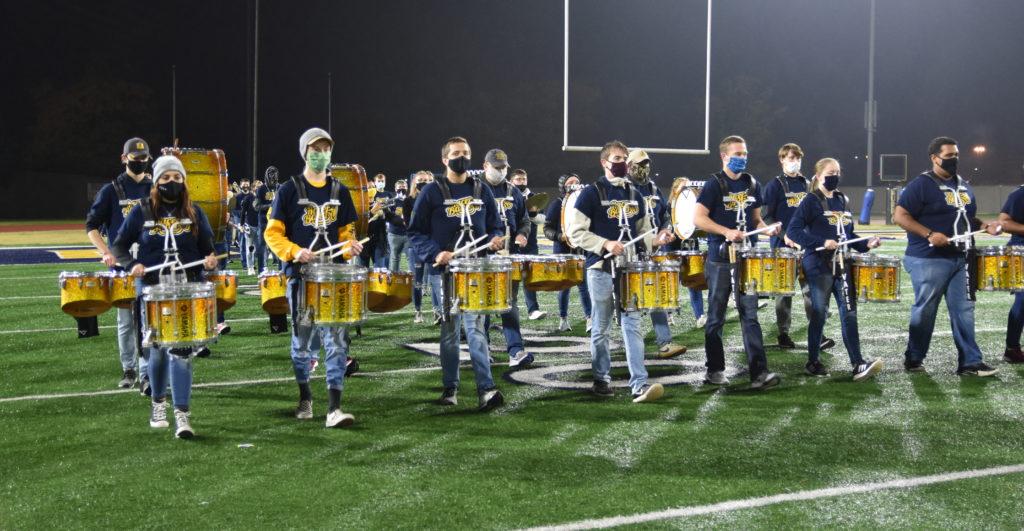 Racer Band performed on Saturday, Oct. 24, at Roy Stewart Stadium for their friends and family. (Jillian Rush/The News)