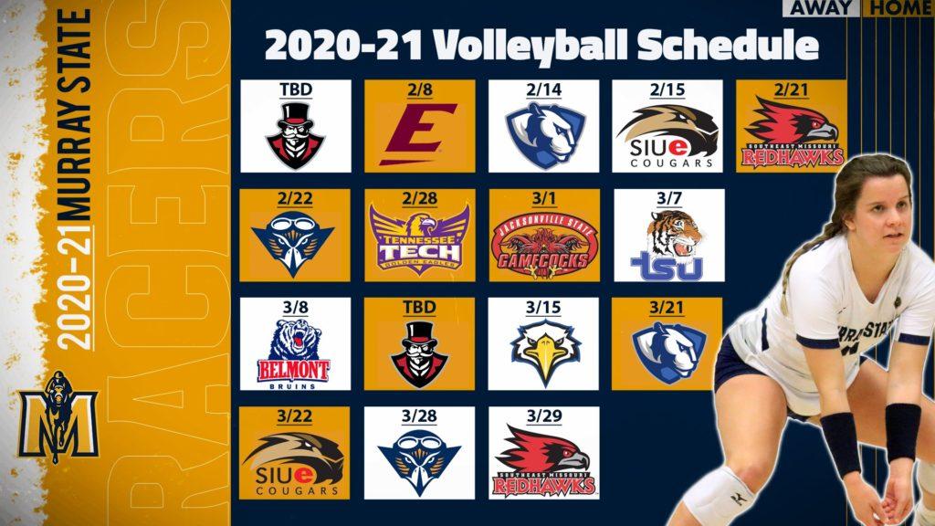 Murray State will open its season in February, with its first home game on Feb. 8, against Eastern Kentucky University. (Photo courtesy of Racer Athletics)