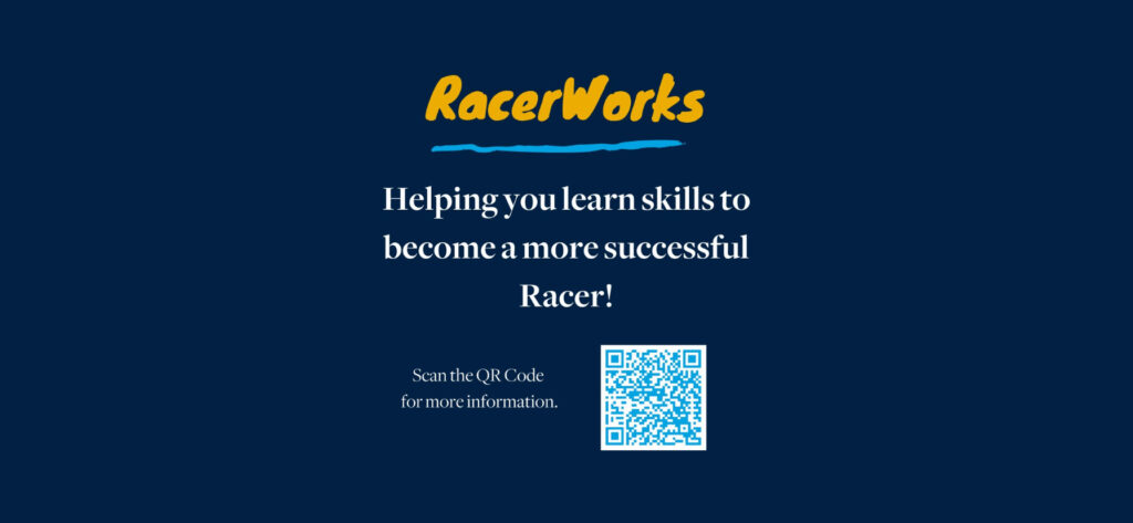 RacerWorks focuses on helping students with their college readiness skills. (Graphic courtesy of Ann Matheny)  
