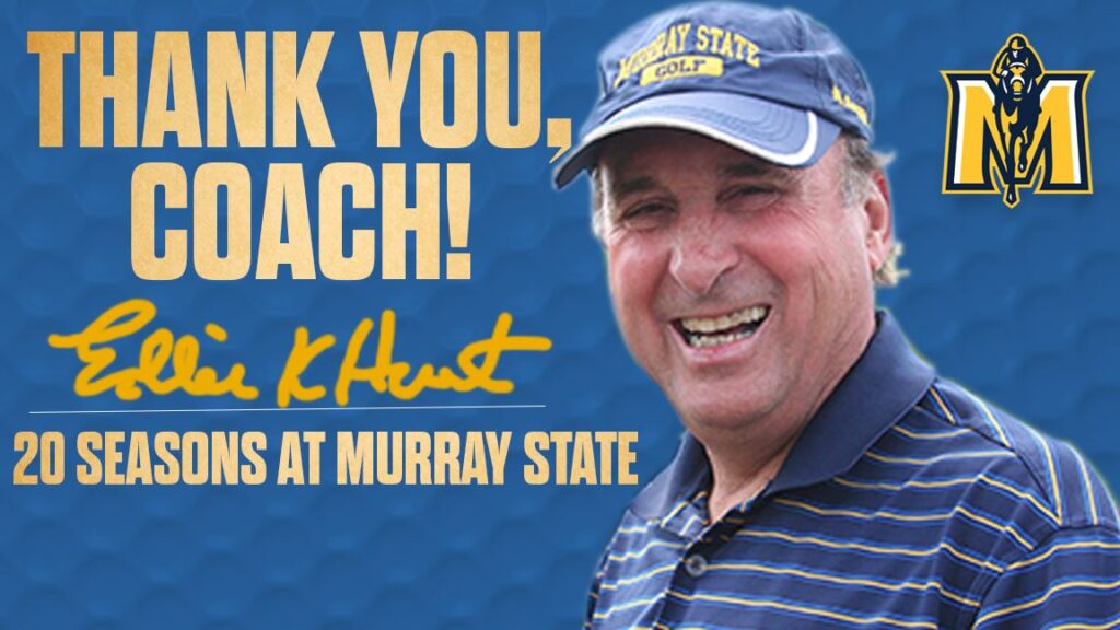 Head Coach Eddie Hunt announced his retirement from Murray State golf on Friday, March 26. (Photo courtesy of Racer Athletics)
