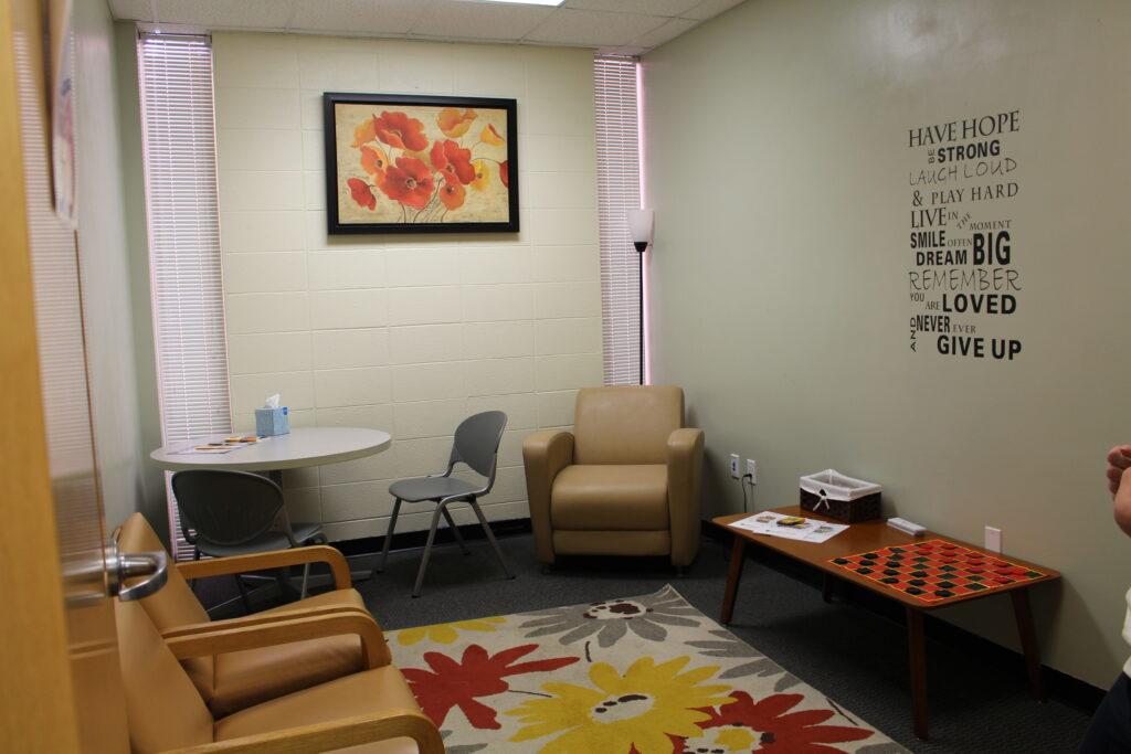 The Family Room opened in the Women’s Center in Spring 2020. (Dionte Berry/The News)