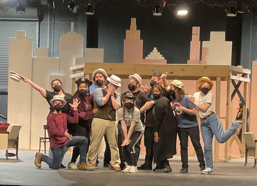 Cast of the Company musical prepares for their March 10 debut in Robert E. Johnson Theatre.
