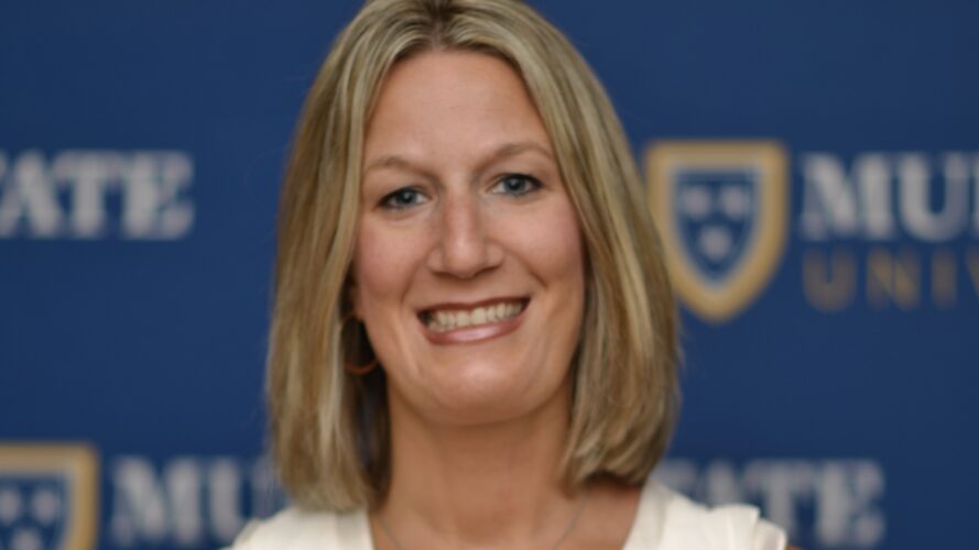 Jessica Naber, professor of nursing, acts as lead researcher on the faculty project on blue zones and community health (Photo courtesy of Jessica Naber).