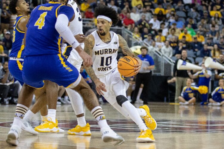 Murray State takes on San Francisco Thursday at 8:40 central time. Photo courtesy of Justine Ertl/Racer Athletics.