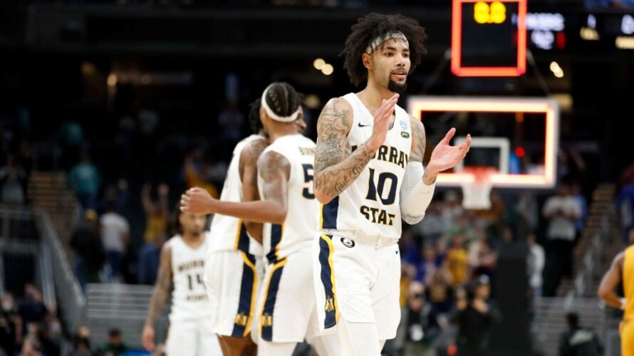 Junior guard Tevin Brown is one of the players leaving Murray State as he declared for the NBA Draft with an agent. Photo courtesy of Racer Athletics.