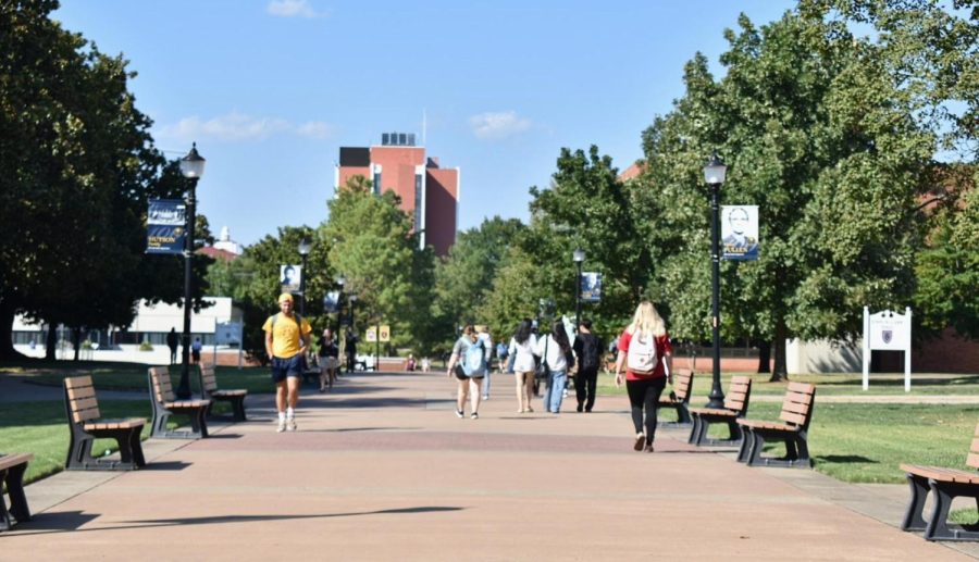 Announced at the Board of Regents meeting, Murray State has had a 2.3% enrollment increase in comparison to the fall 2021 semester. (Mary Huffman)