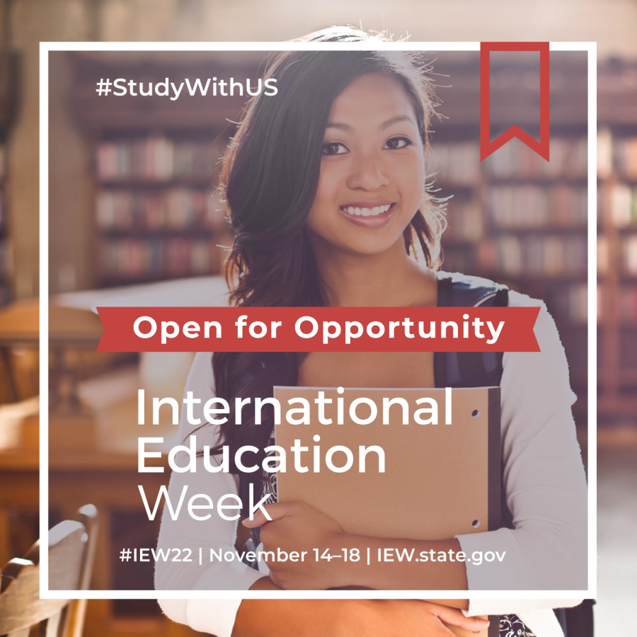 International Education Week is celebrated by universities across the country from Nov. 14-18. (Photo courtesy of iew.state.gov)