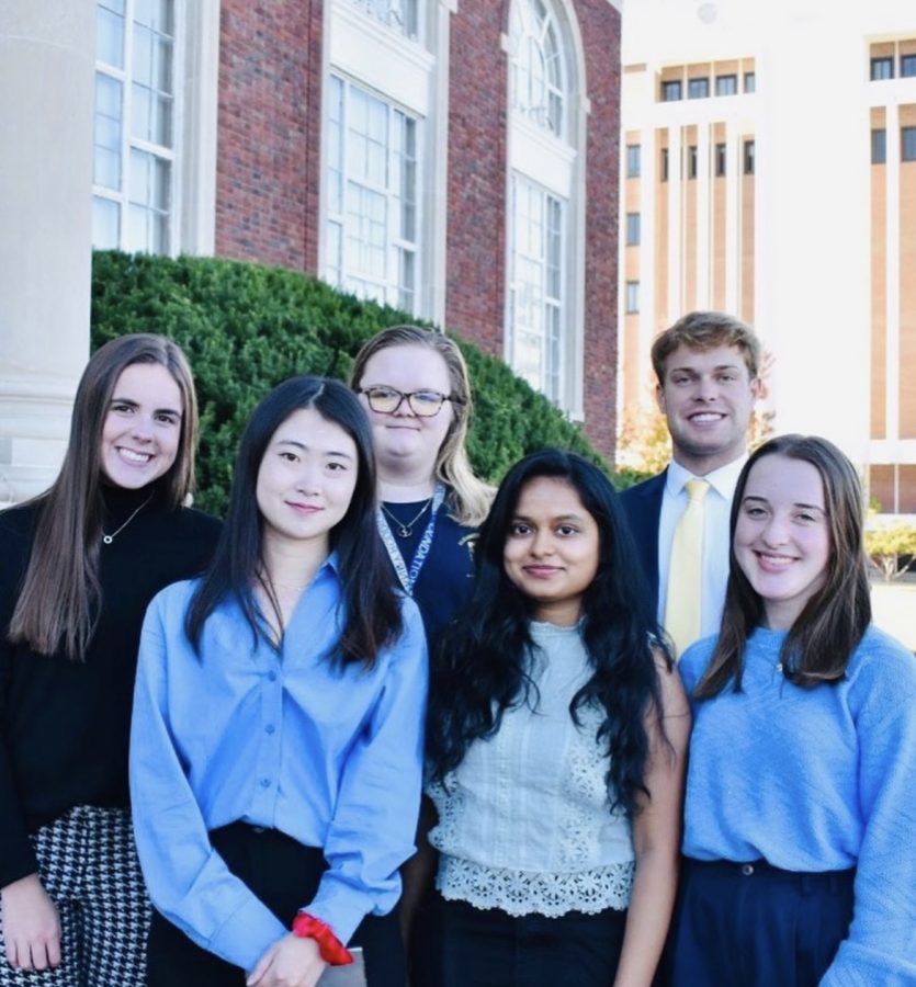 The Model United Nations team returns to the National Model U.N. in New York City in April 2023 for the first time since 2018. (Photo courtesy of @murraystatemun on Instagram)