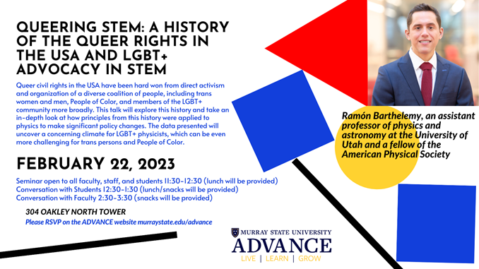 The+ADVANCE+lecture+will+highlight+LGBT%2B+support+in+STEM+%28Photo+courtesy+of+ADVANCE%29.+