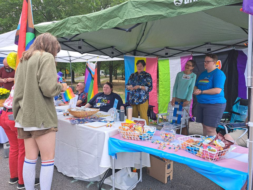 Local venders came to Pride at the Park to celebrate and sell their goods. 
