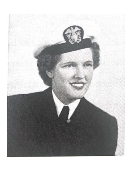 Ruth E. Cole in Navy Nurse Corps uniform