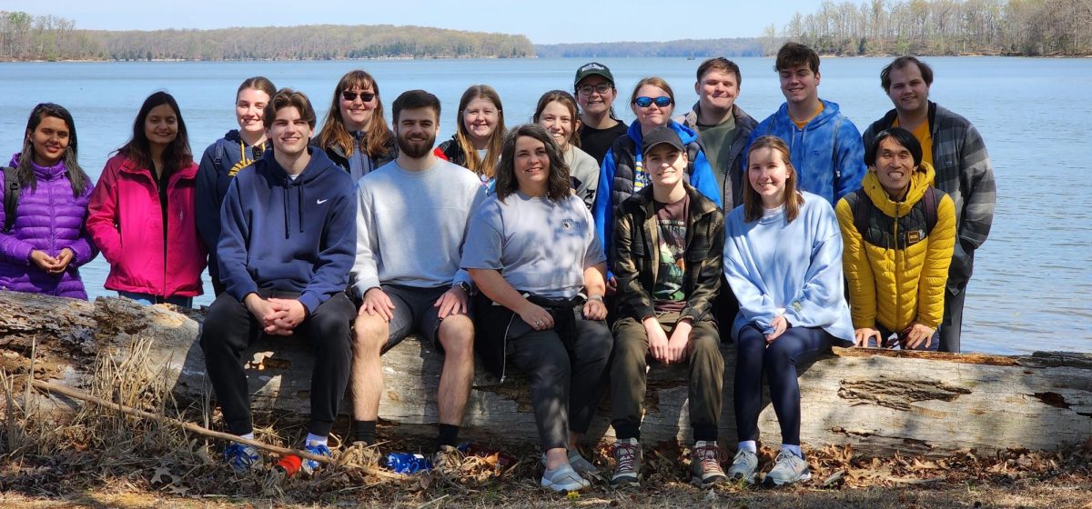 Students enjoy the first Dr. Tim Johnston Memorial Hike.