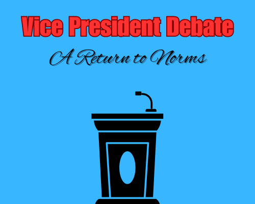 Vice presidential debate: a return to norms