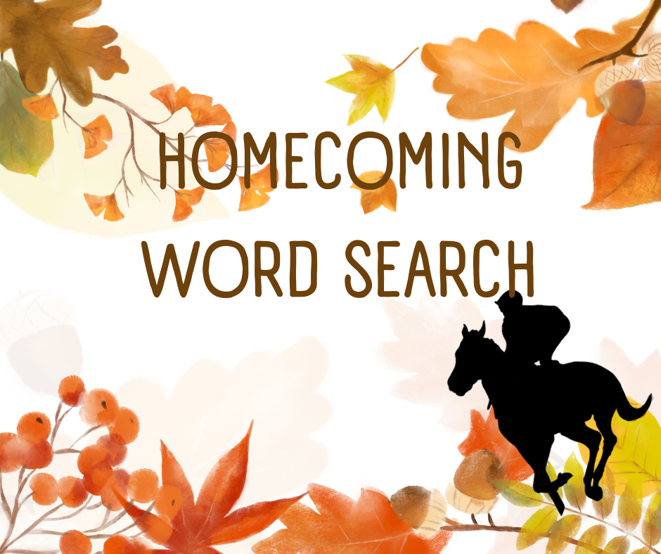 Homecoming word search solutions